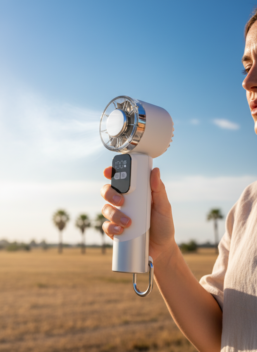 Cooling High-Speed Handheld Fan