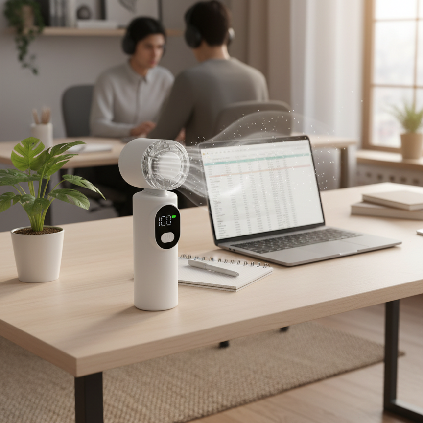 High-Speed Mini Handheld Fan