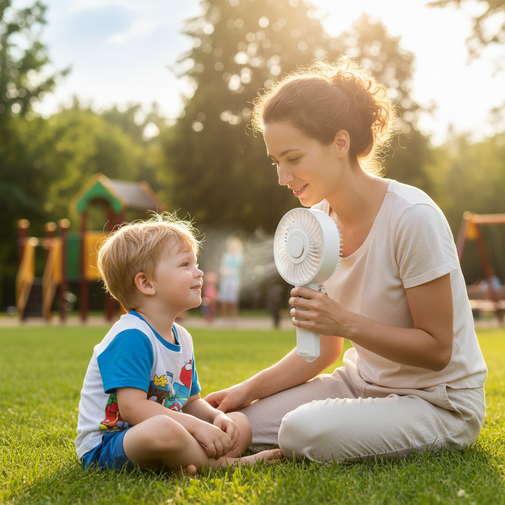 Clip-on hand-held fan（copy）